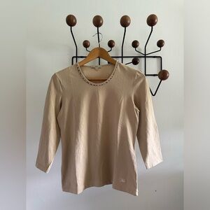 Authentic Burberry 3/4 shirt